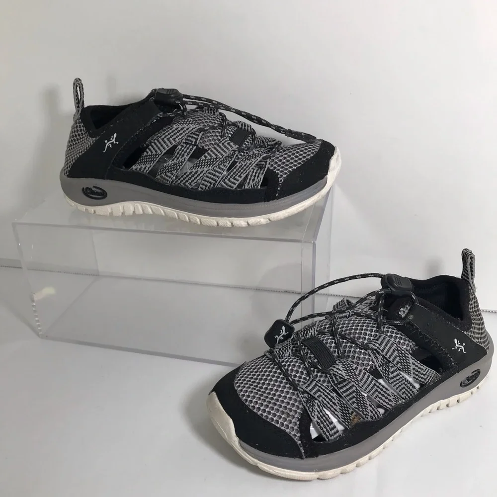 Chaco Brand Shoes Kids Size 12 US Gray and Black 18 CM